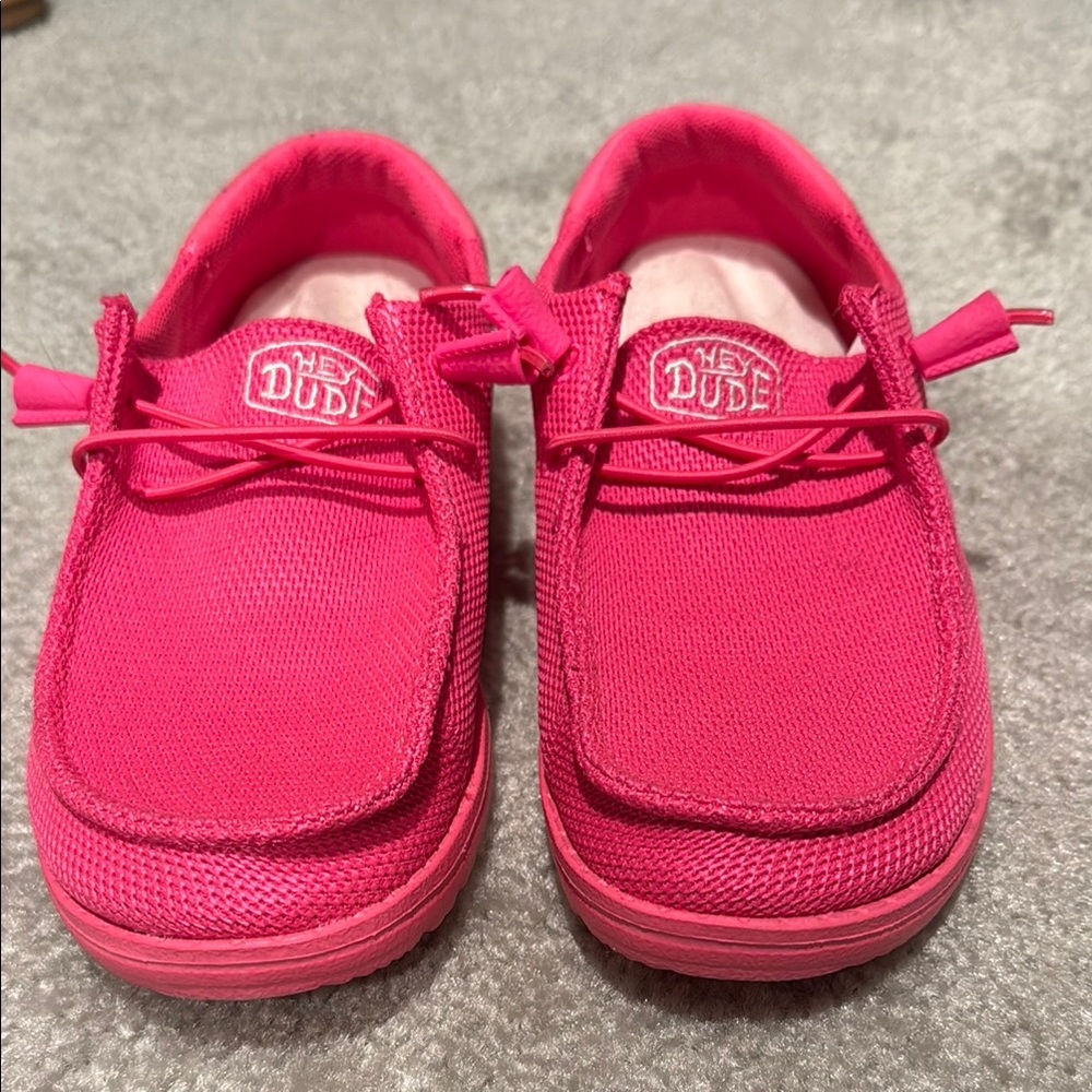Hey Dude Pink Shoes
